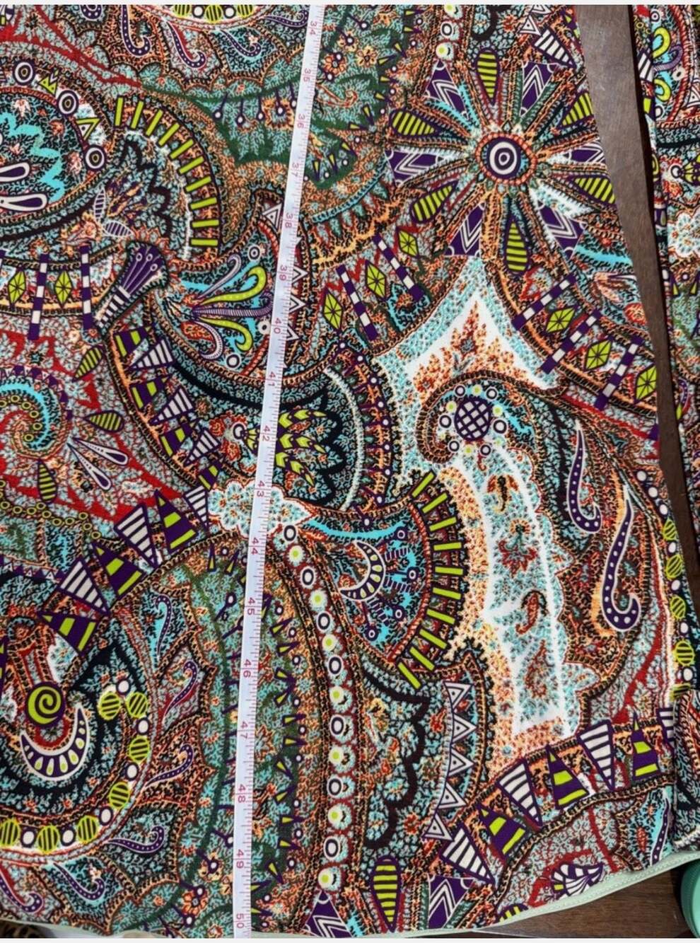 ETRO Boho, Retro ,Paisley Print V-Neck Sleeveless Maxi Dress with Tie Back - Picture 9 of 10